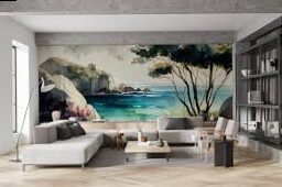 What are the advantages of panoramic wallpaper?