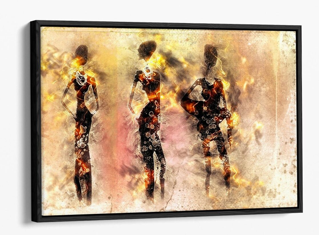 Abstract paintings Painting Effect -Sumatra canvas board