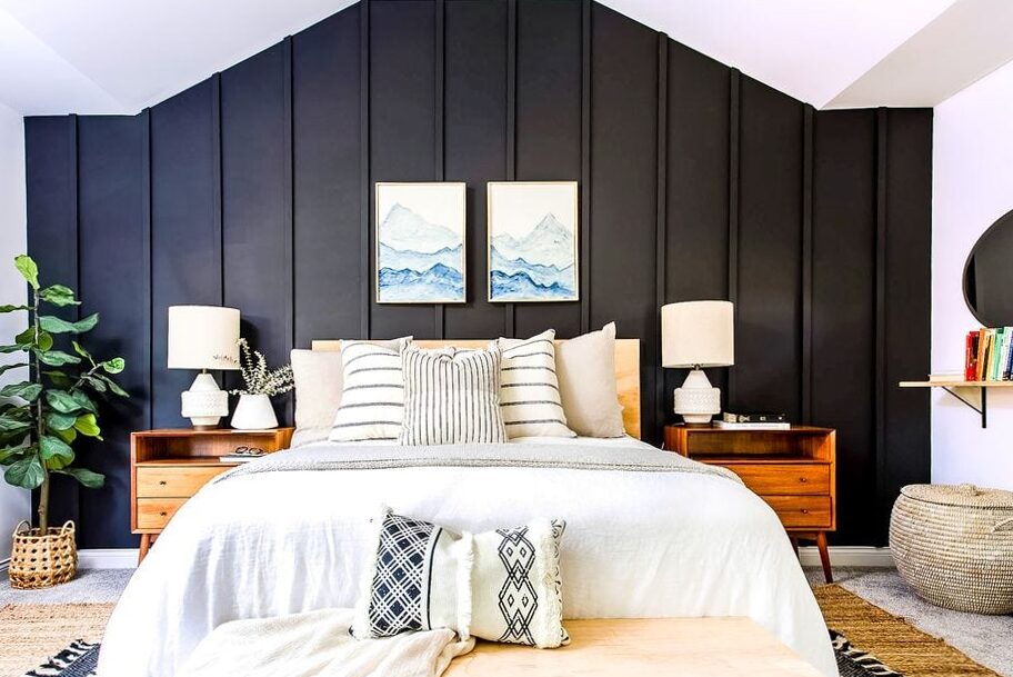 Decor for the bedroom wall: What decorations can you put on a wall?