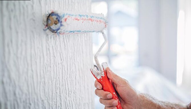 How to repaint a poorly painted wall?
