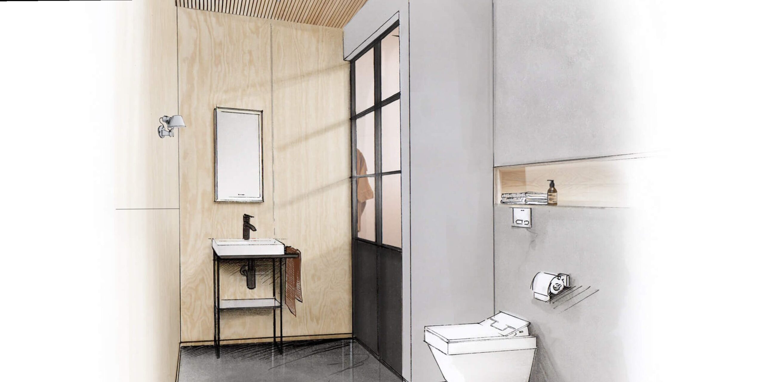Minimalist design for small bathrooms: ideas and inspiration